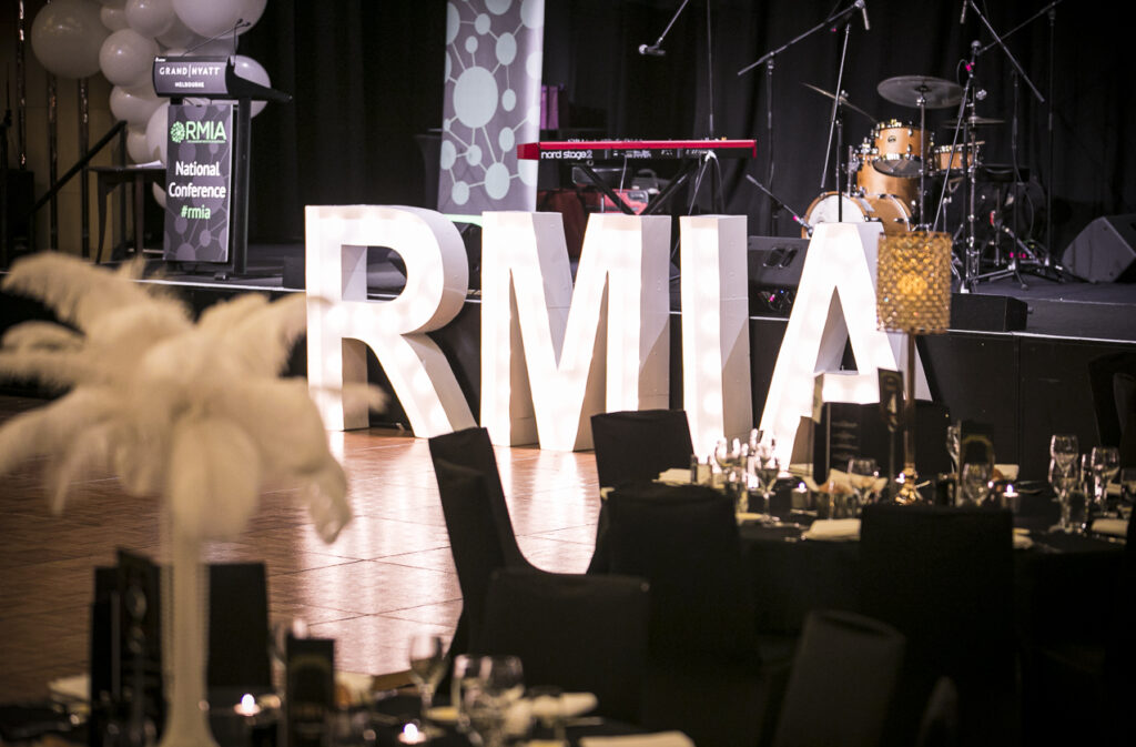 RMIA corporate event styling