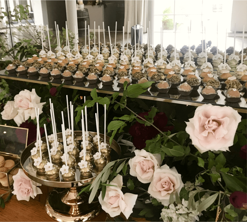 themed styled cake display